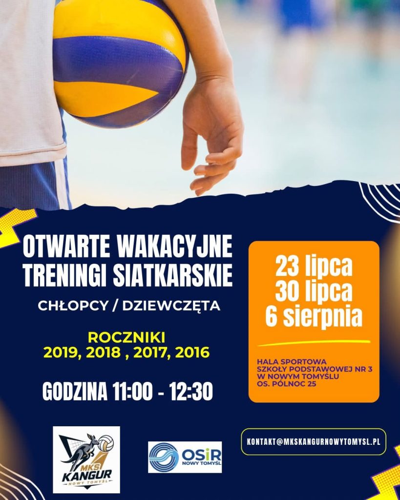 Wakacyjne Treningi Siatkarskie